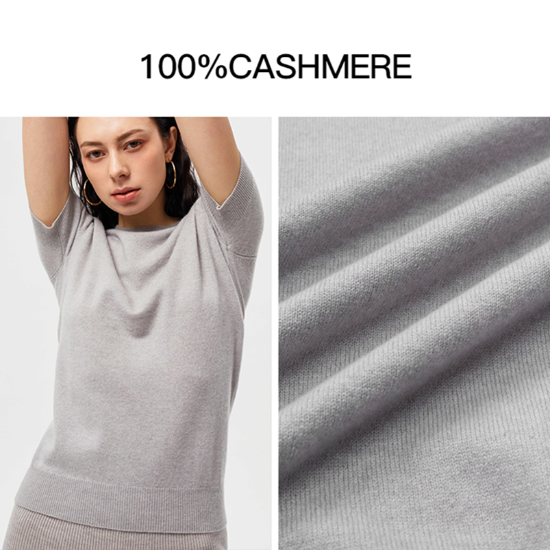 編み編集エレント女性プルオーバー特大vネックソフトニットウェアピュア100％カシミアセーター