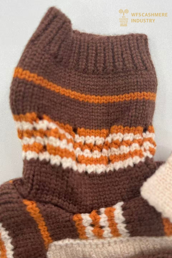 7GG フェアアイル レースアップ ペット セーター |ヘリテージ アウトドア ペット ニットウェア OEM